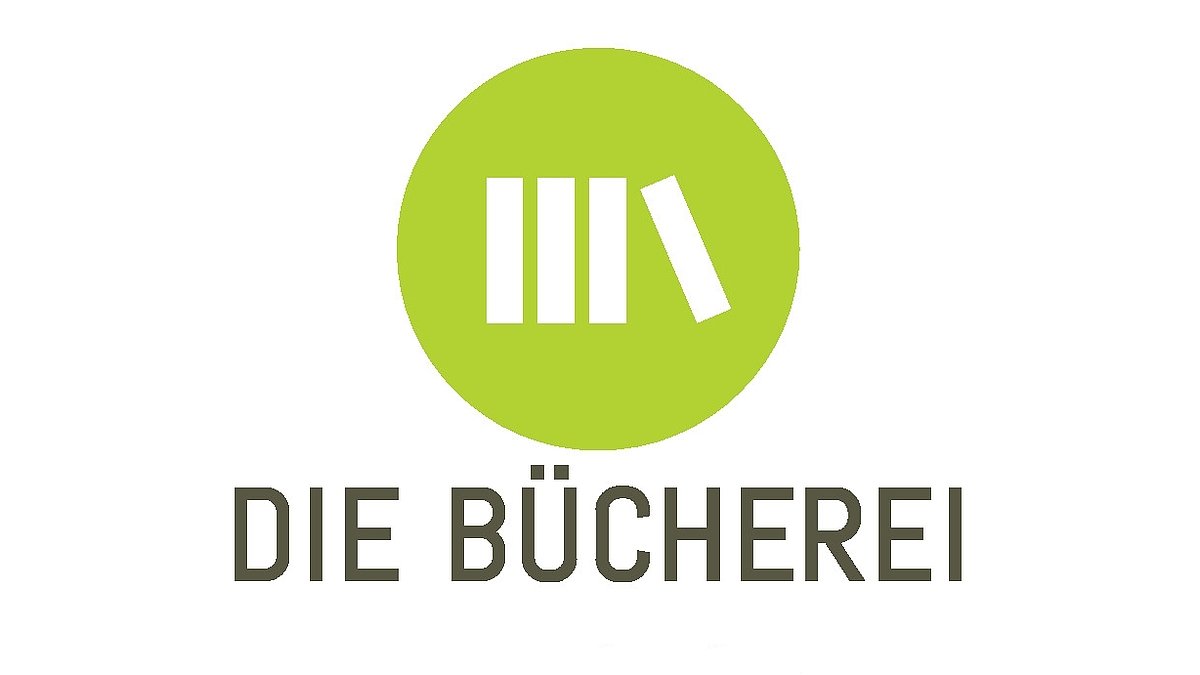 Bücherei-Logo mit Rahmen